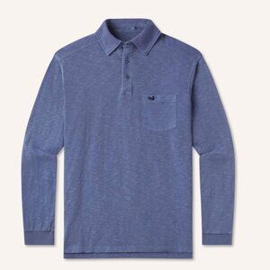 SOUTHERN MARSH SEAWASH SLUB POLO (LARGE)